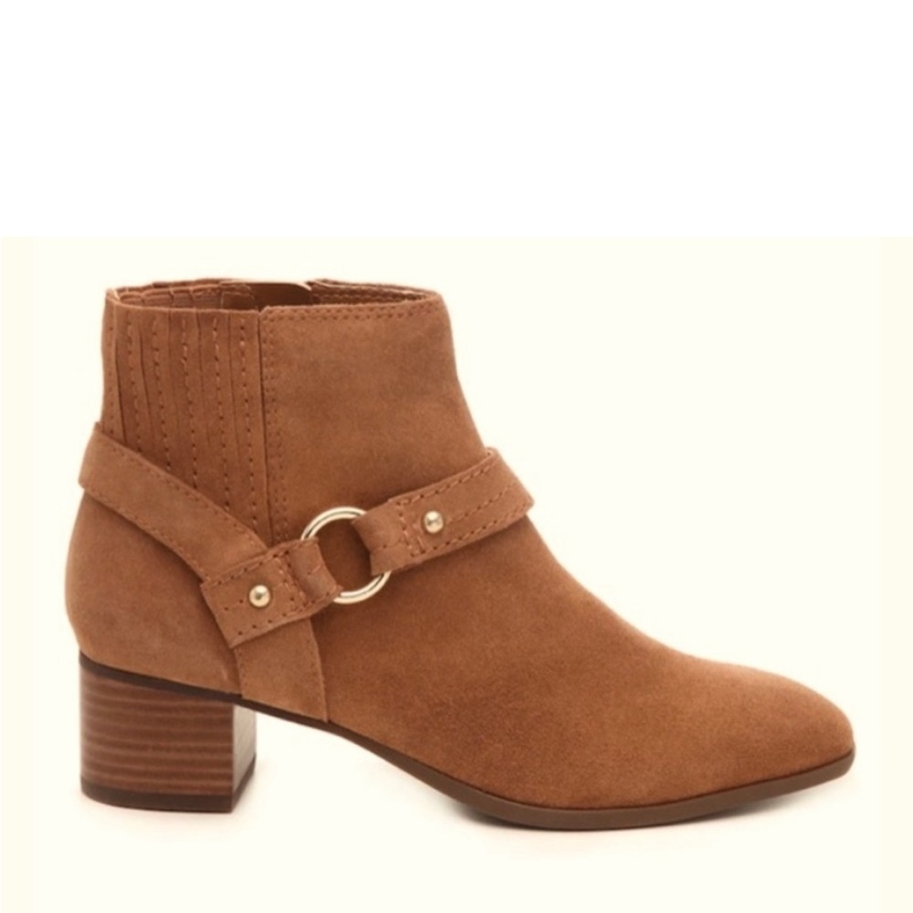 NEW! Cognac Suede Boot from Essex Lane — Women’s 9M